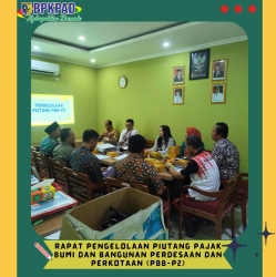Rapat Pengelolaan Piutang Pajak  Bumi Dan Bangunan Perdesaan Dan Perkotaan (PBB-P2)